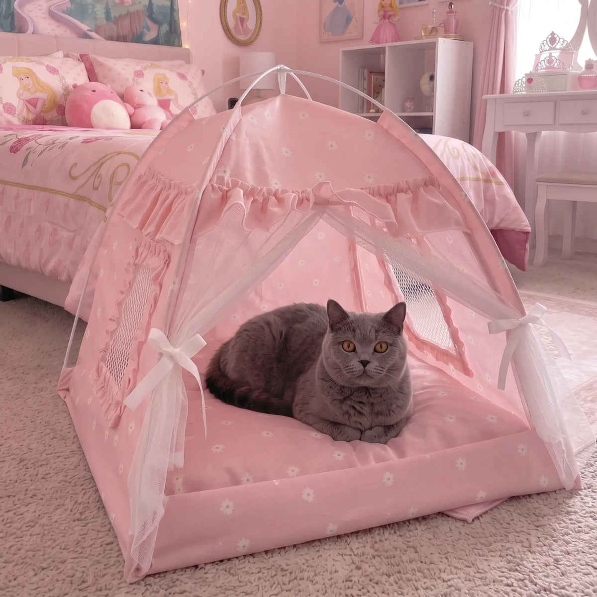 Cozy Cat Tent Bed